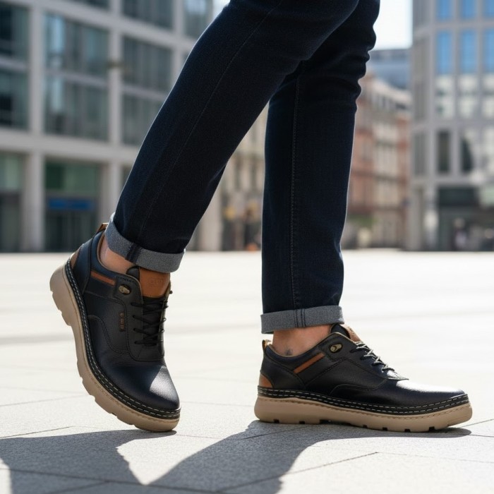 کفش طبی مردانه عشاقی مدل فراز کد 01