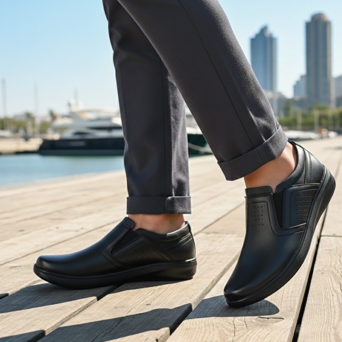 کفش طبی مردانه عشاقی مدل مارال کد 01