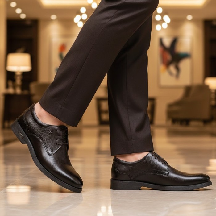 کفش طبی مردانه رخشی مدل آژاکس بندی کد 03