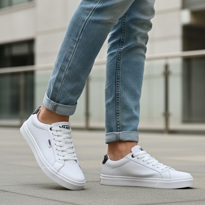 کتونی مردانه سناتور مدل ونس حوله ای کد 18