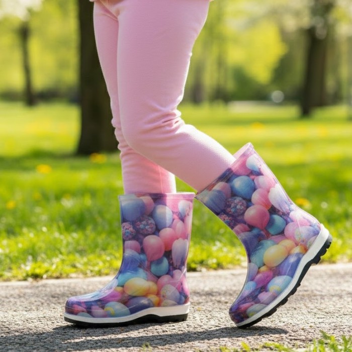 چکمه بچگانه سپنتا مدل بادکنکی کد 162