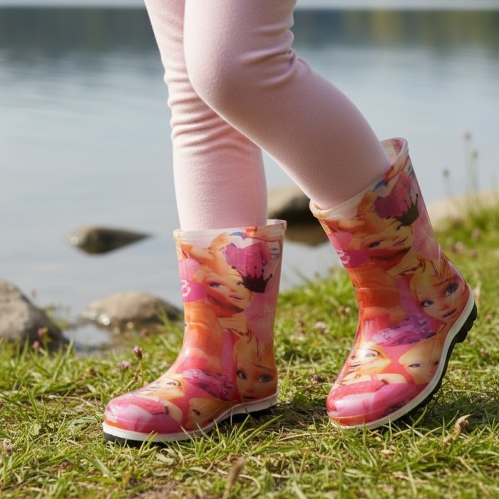 چکمه بچگانه سپنتا مدل باربی کد 11