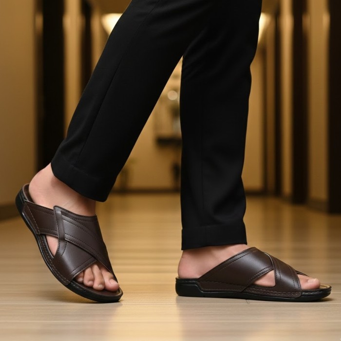 صندل مردانه فروغ مدل زاگرس کد 03