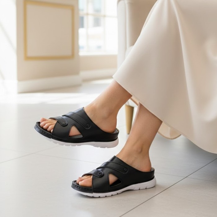 صندل زنانه خارپاشنه فروغ مدل صحرا کد 247