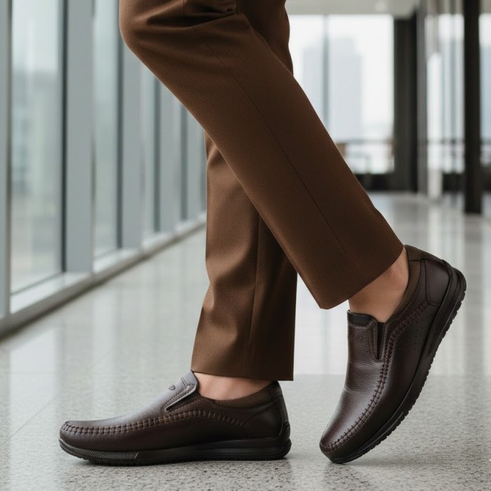 کفش طبی مردانه گلد مدل سروش کد 272