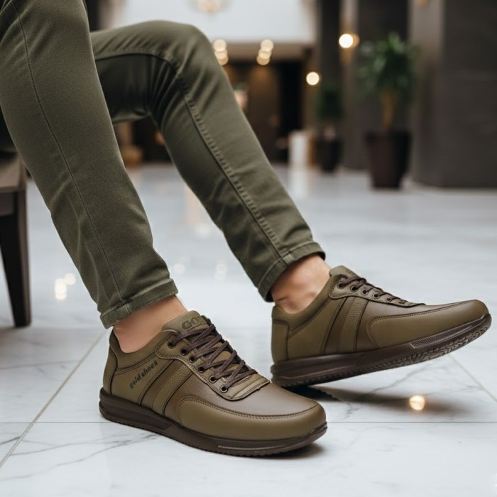 کفش طبی مردانه گلد مدل سناتور کد 74