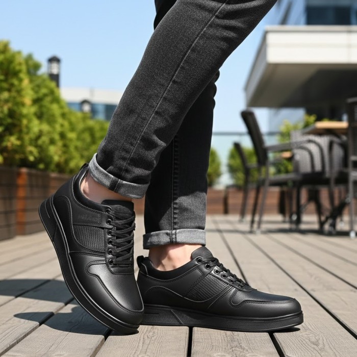 کفش طبی مردانه گلد مدل کاوه کد 01