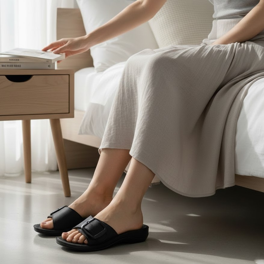 خرید آنلاین دمپایی روفرشی زنانه پاپا مدل شهبانو کد 01