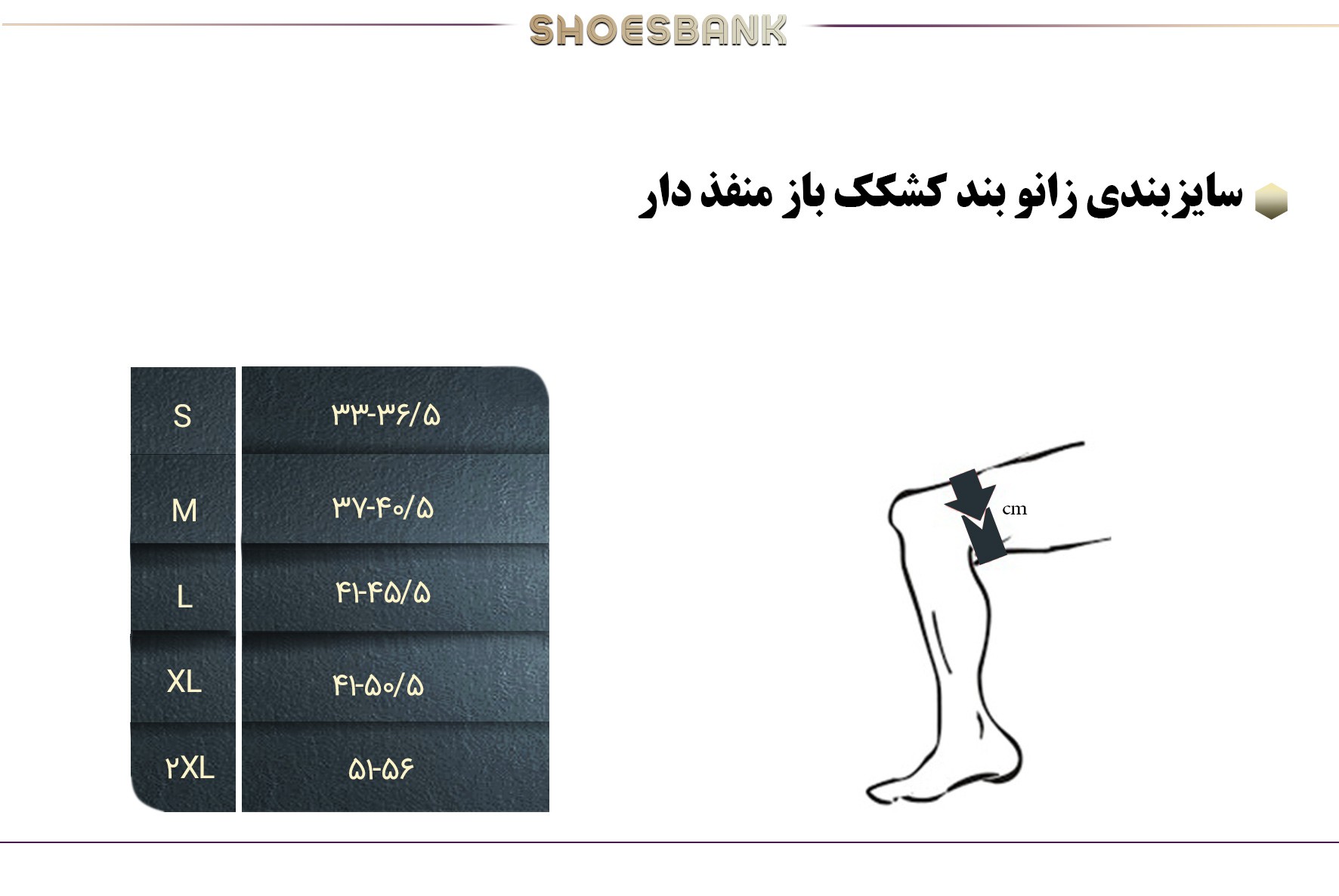 راهنمای سایز