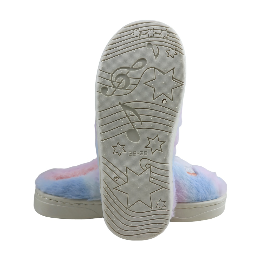 خرید آنلاین دمپایی پولیشی دخترانه پاپا مدل یونیکورن کد 162