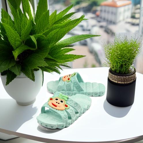 دمپایی بچه گانه پاپا مدل پری کد 87