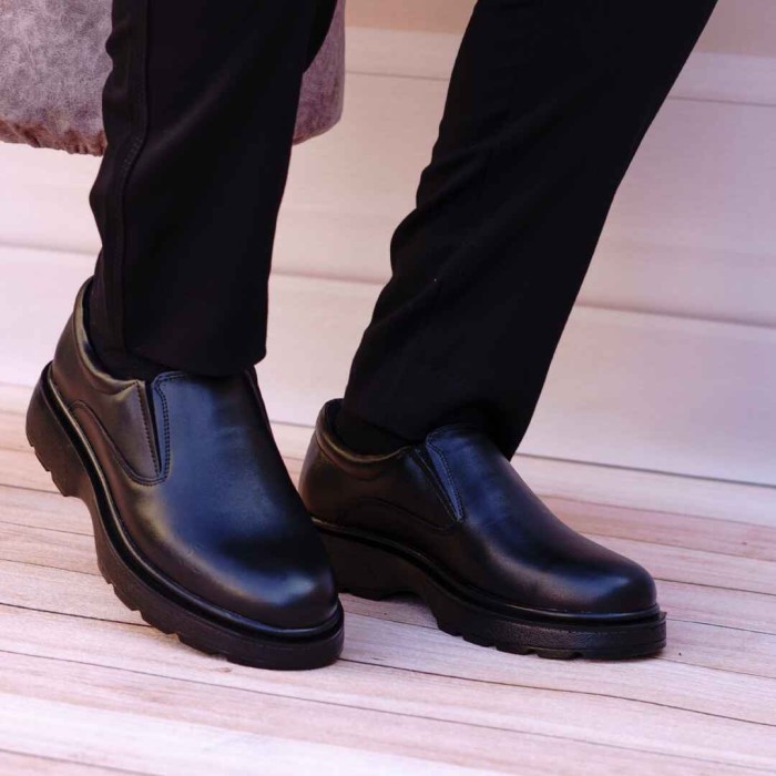 کفش مردانه توگو مدل پرسنلی کشی zz  کد 01