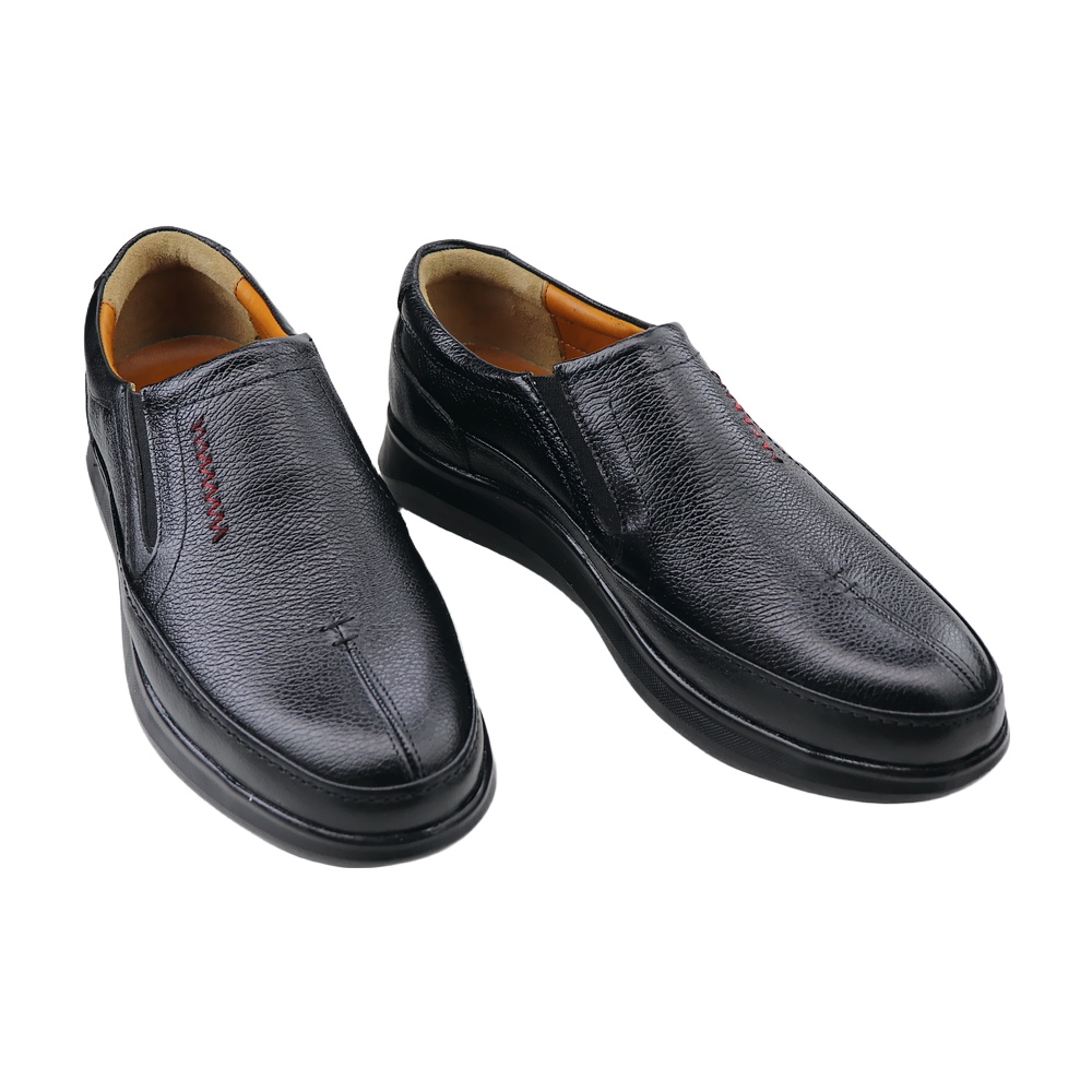 خرید آنلاین کفش چرم طبی مردانه توگو مدل شیکاگو کشی کد 01