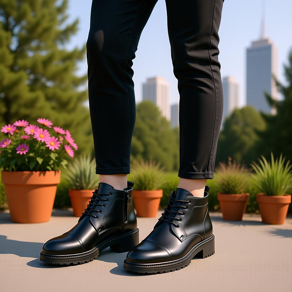 نیم بوت مردانه گاس مدل کیوان 4 کد 01