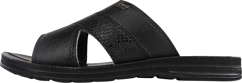 دمپایی مردانه ماهان مدل شایان کد 01 رنگ مشکی