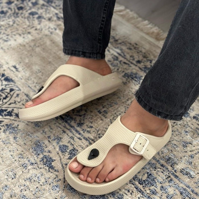 دمپایی لا انگشتی مردانه پاپا مدل نارسیس انگشتی کد 79