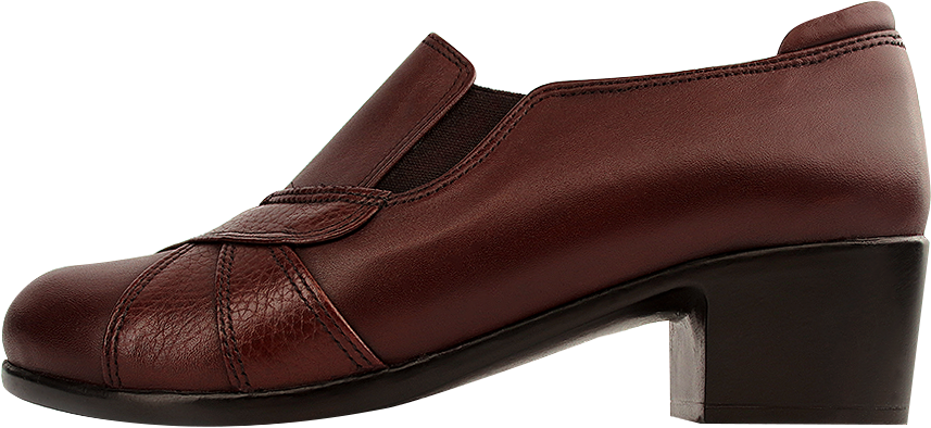 خرید آنلاین کفش چرم پاشنه دار زنانه روشن مدل 22-565