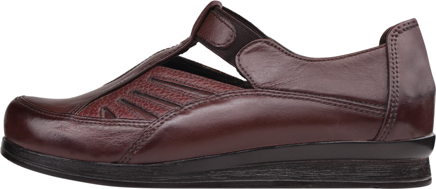 کفش چرم زنانه روزمره روشن مدل 22-231 با کفی چرم طبیعی