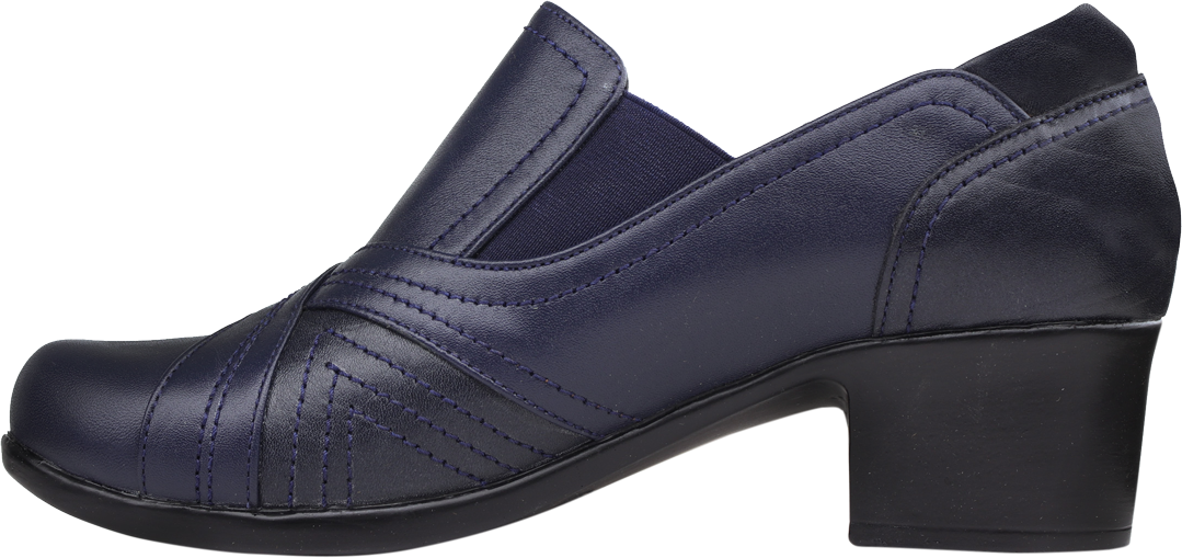 کفش روزمره زنانه طبی روشن مدل 02-515 رنگ سرمه ای