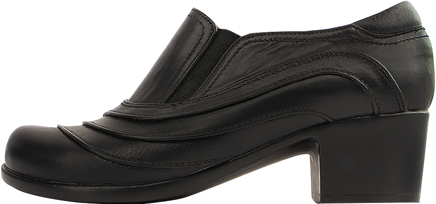 کفش طبی زنانه پاشنه دار روشن مدل 571 کد 01 با کفی چرم