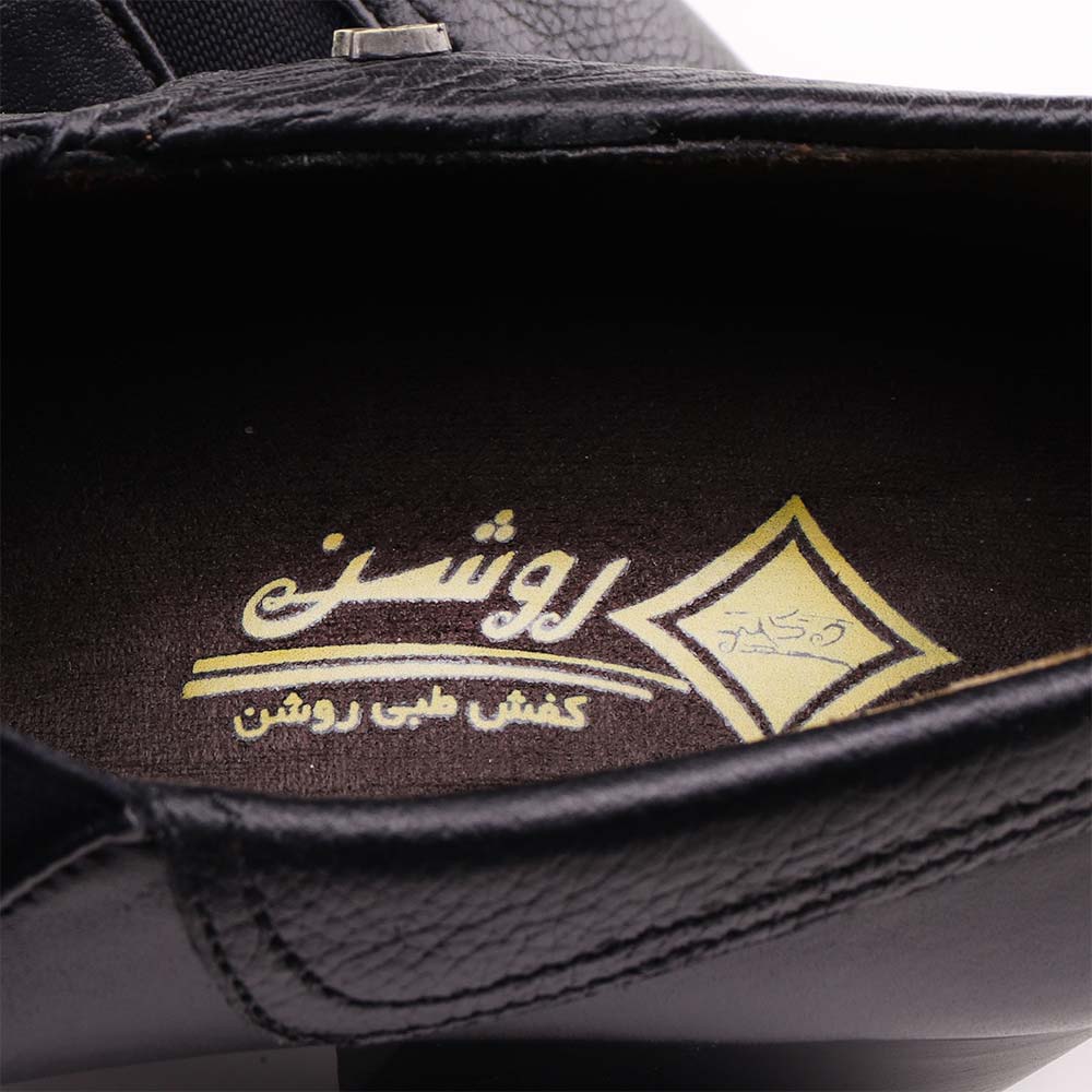 کفش طبی زنانه پاشنه دار دکتر روشن مدل پانیک کد 01 با کفی آنتی‌باکتریال
