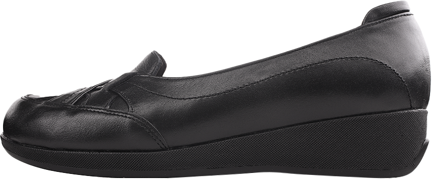 کفش روزمره زنانه طبی روشن مدل 221 کد 01 رنگ مشکی