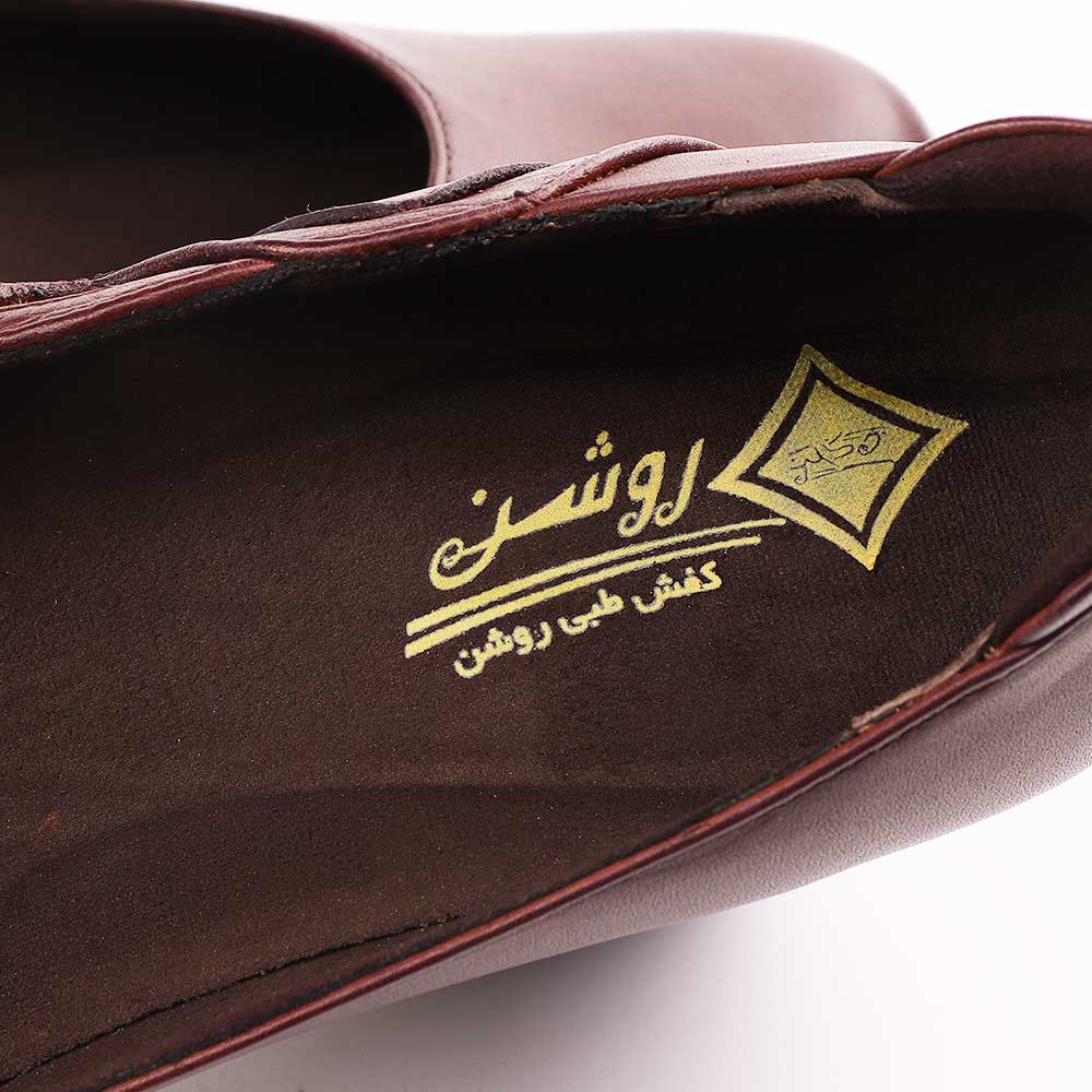 خرید آنلاین کفش پاشنه دار زنانه چرم روشن مدل 2015 کد 22