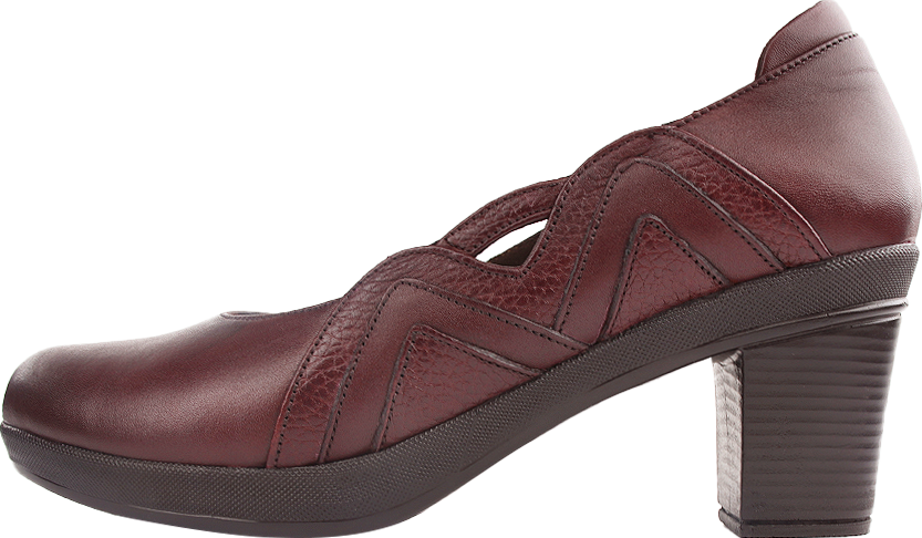 خرید آنلاین کفش پاشنه دار زنانه چرم روشن مدل 2015 کد 22