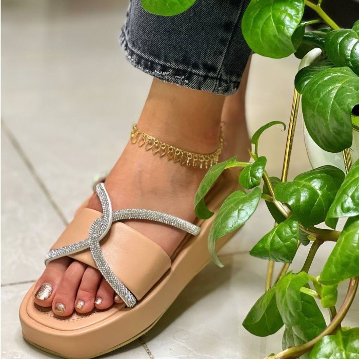 دمپایی زنانه پارمیس مدل آیسان کد 78