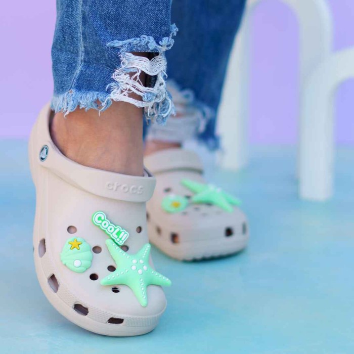 دمپایی کراکس زنانه پایون مدل ستاره دریایی کد 79