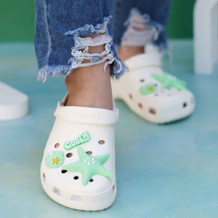 دمپایی کراکس زنانه پایون مدل ستاره دریایی کد 18