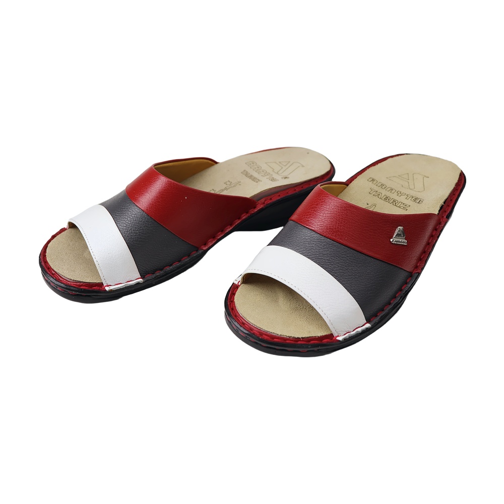 خرید آنلاین دمپایی زنانه  چرمی آرای مدل پارلا کد 39