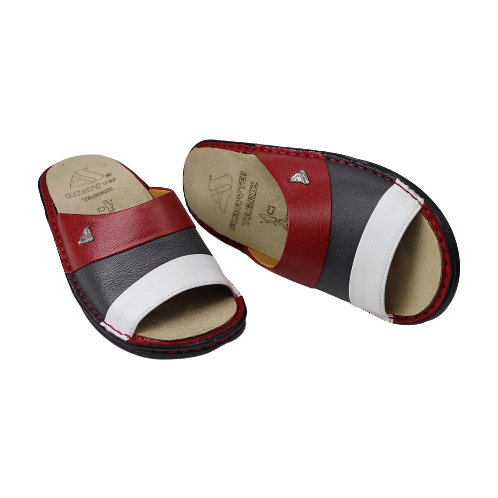 خرید آنلاین دمپایی زنانه  چرمی آرای مدل پارلا کد 39