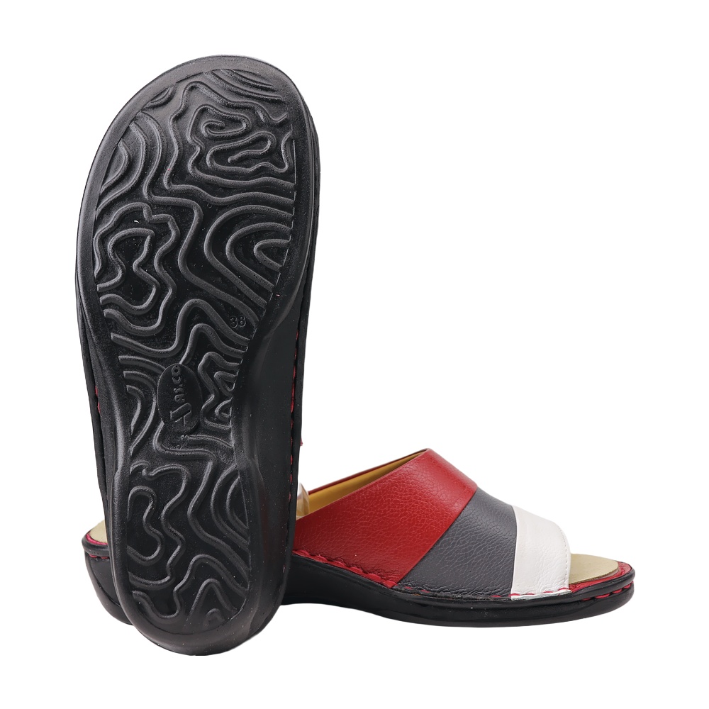 خرید آنلاین دمپایی زنانه  چرمی آرای مدل پارلا کد 39