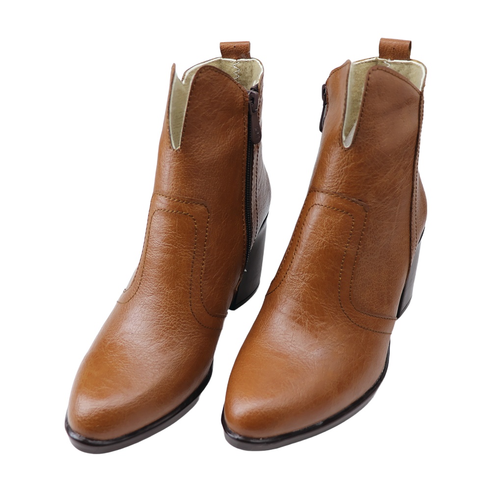 خرید آنلاین نیم بوت زنانه جزیره مدل وی کد 15