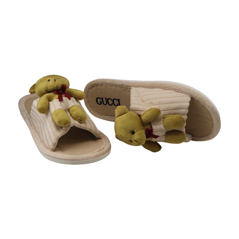 خرید آنلاین دمپایی پولیشی زنانه پاپا مدل تدی پلاس کد 27