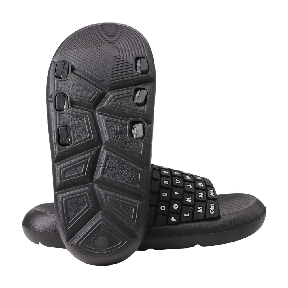 خرید آنلاین دمپایی مردانه نگاران مدل کیبورد کد 01