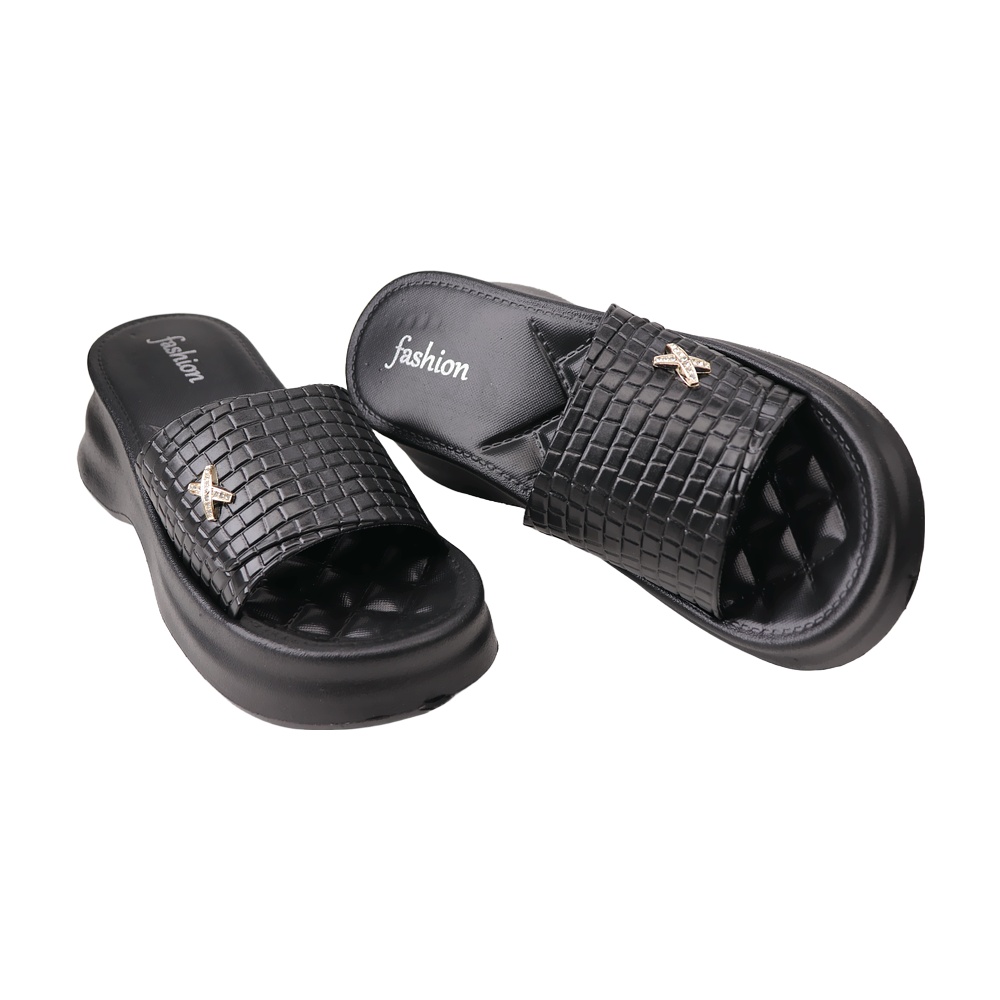 خرید آنلاین دمپایی زنانه آرین مدل ونیسا نگینی کد 01