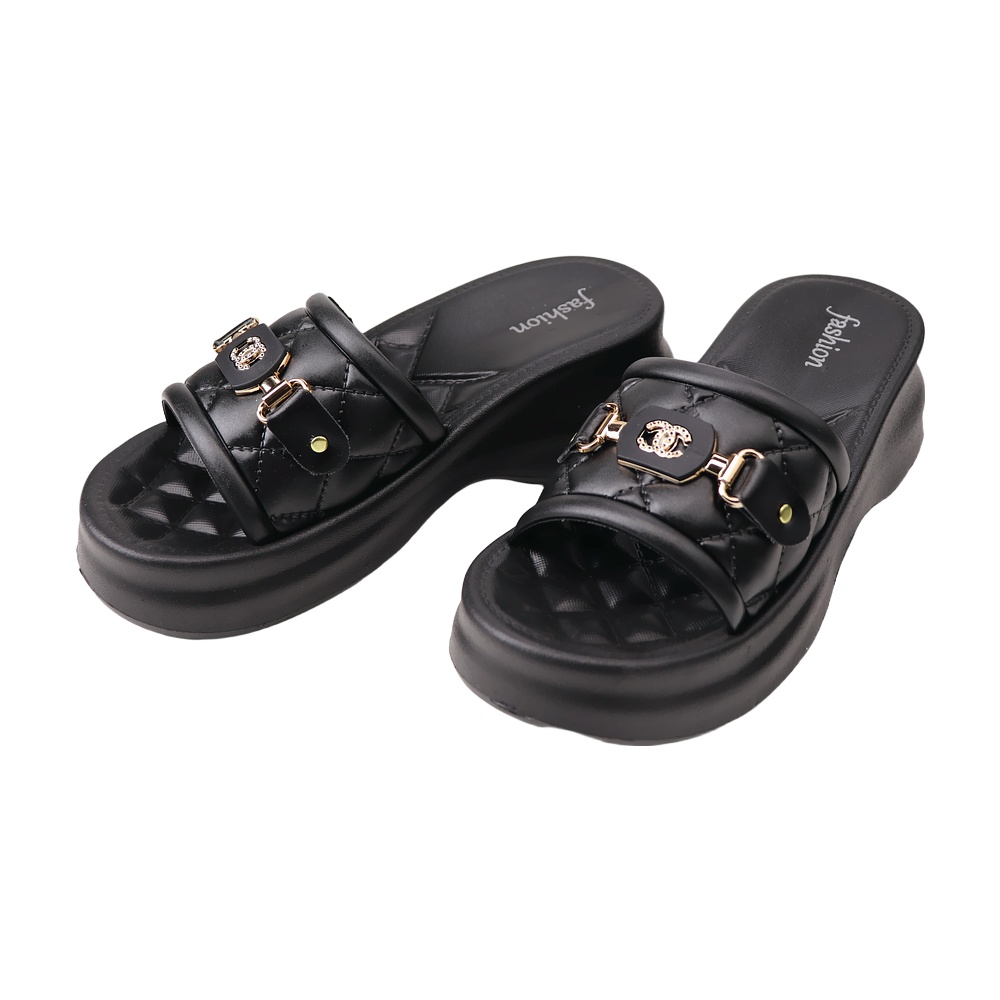 خرید آنلاین دمپایی زنانه آرین مدل گلسا چنل کد 01