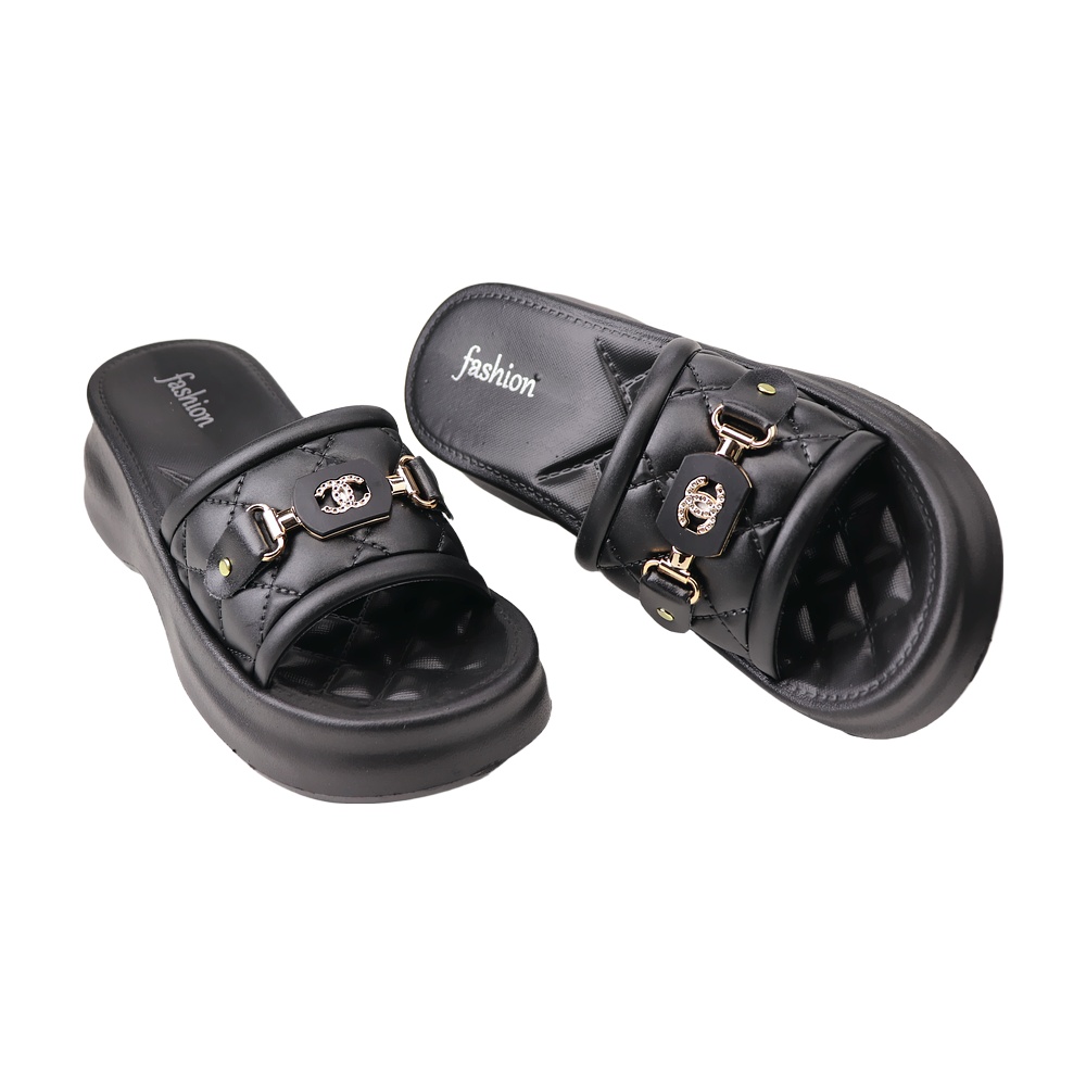 خرید آنلاین دمپایی زنانه آرین مدل گلسا چنل کد 01