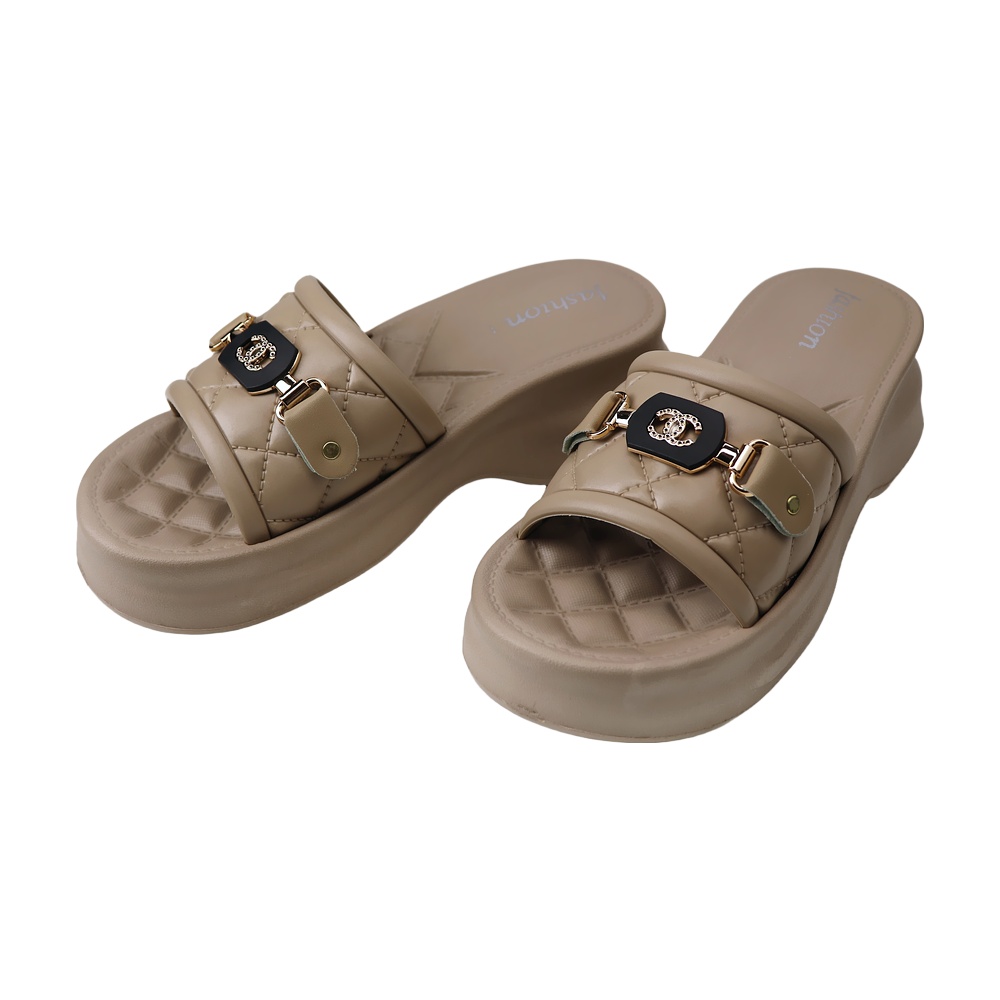 خرید آنلاین دمپایی زنانه آرین مدل گلسا چنل کد 17