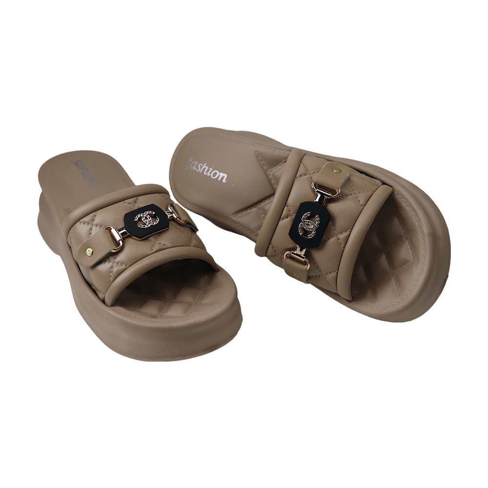 خرید آنلاین دمپایی زنانه آرین مدل گلسا چنل کد 17