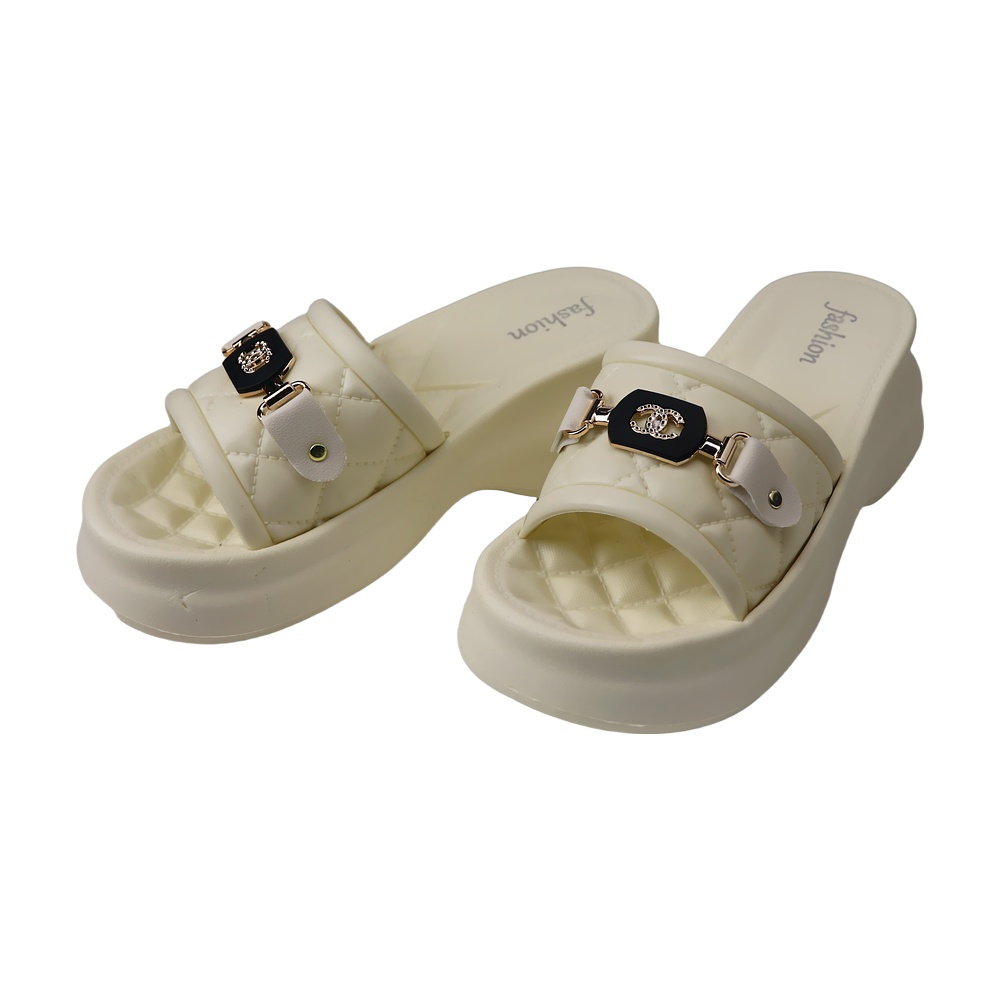 خرید آنلاین دمپایی زنانه آرین مدل گلسا چنل کد 18