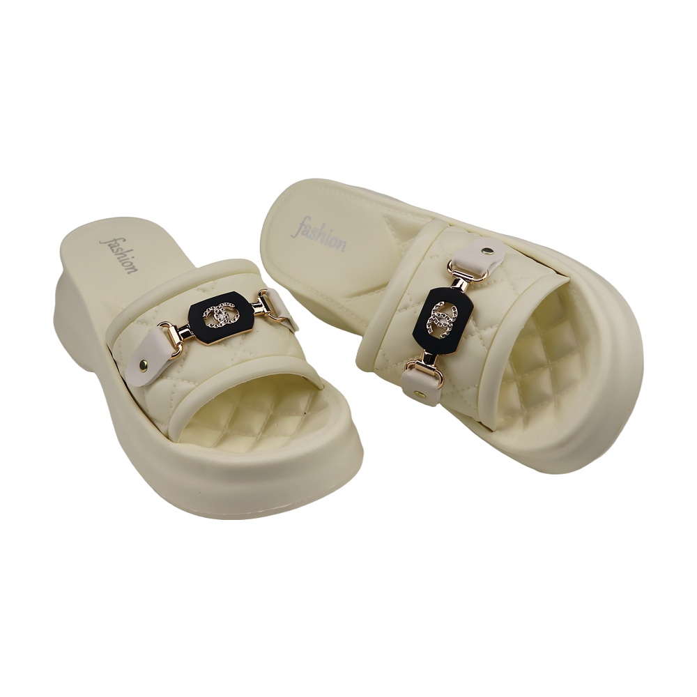 خرید آنلاین دمپایی زنانه آرین مدل گلسا چنل کد 18