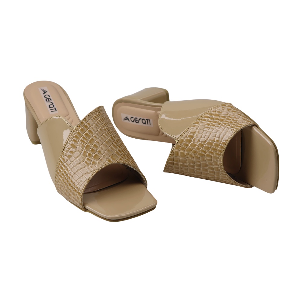 خرید آنلاین صندل زنانه گراتی مدل 606 سنگی کد 27