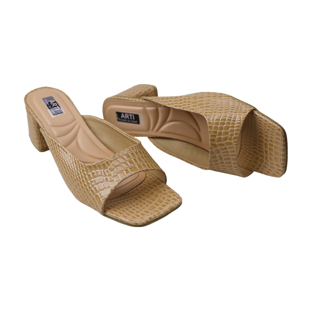 خرید آنلاین صندل زنانه گراتی مدل 610 سنگی کد 17