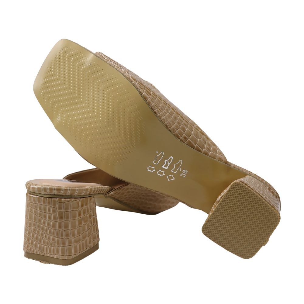 خرید آنلاین صندل زنانه گراتی مدل 610 سنگی کد 17