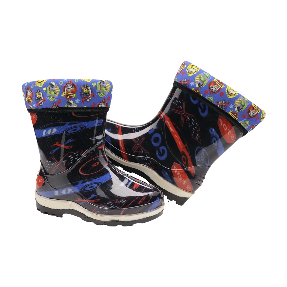 خرید آنلاین چکمه بچگانه سپنتا مدل ماشینی خزدار کد 02