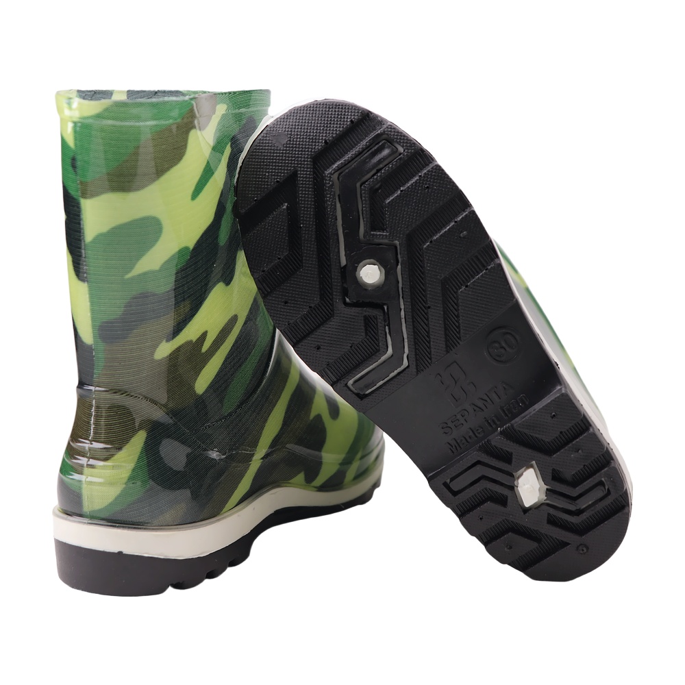 خرید آنلاین چکمه بچگانه سپنتا مدل ارتشی کد 06