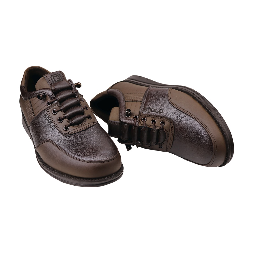 خرید آنلاین کفش طبی مردانه گلد مدل شهاب بندی کد 272
